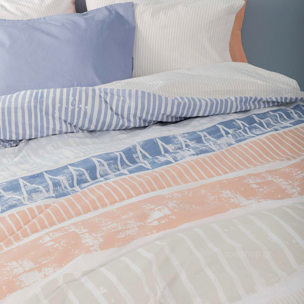 Κουβερλί Μονό (160x240) Nima Bed Linen Akachi Blue