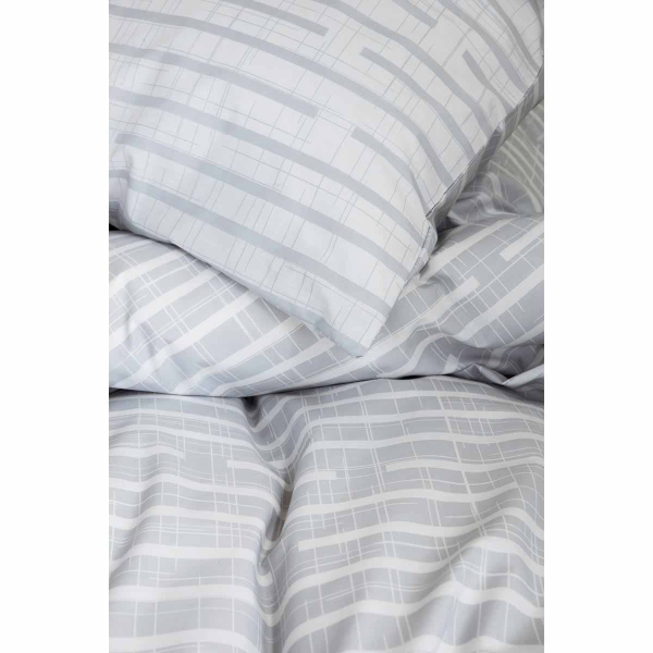 Κουβερλί Μονό (160x240) Nima Bed Linen Evenness Grey