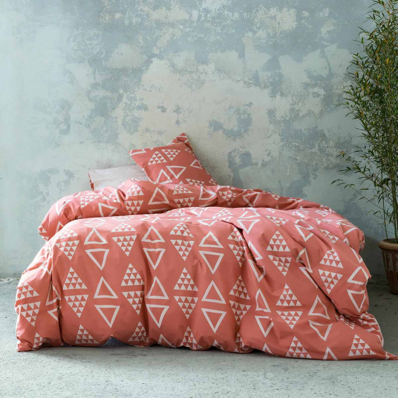 Κουβερλί Υπέρδιπλο (220x240) Nima Bed Linen Nativa Tan