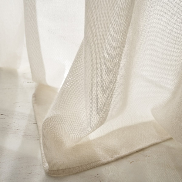 Κουρτίνα (140x280) Με Τρουκς Gofis Home Velmira Beige 509/06