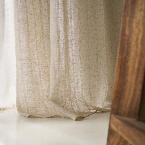 Κουρτίνα (140x295) Με Τρέσα Gofis Home Nysera Linen 705/06