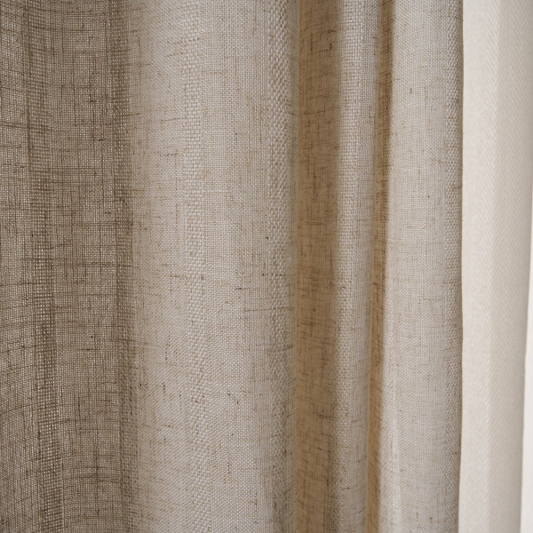 Κουρτίνα (140x295) Με Τρέσα Gofis Home Nysera Linen 705/06