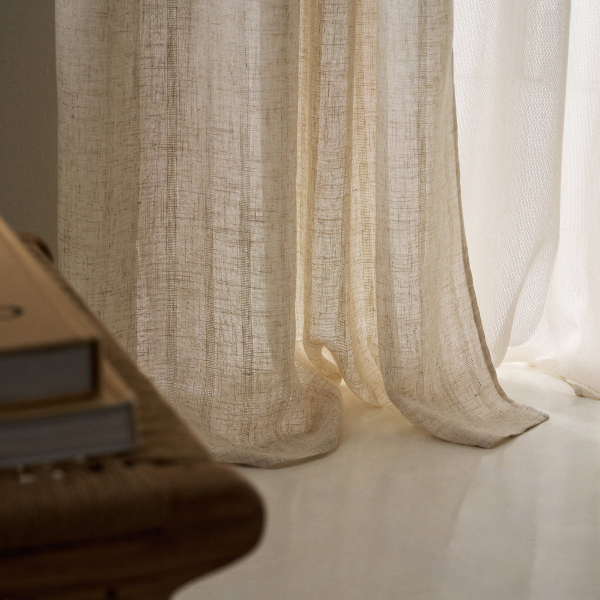 Κουρτίνα (140x295) Με Τρέσα Gofis Home Nysera Linen 705/06
