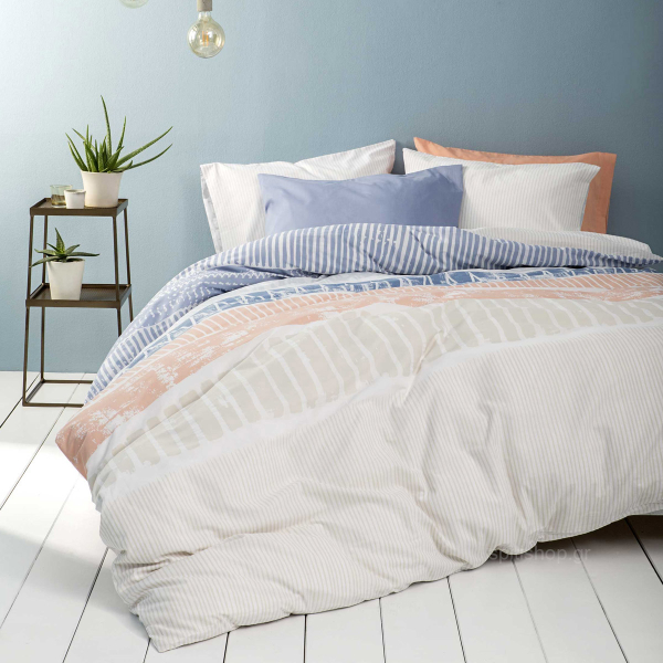 Κουβερλί Υπέρδιπλο Nima Bed Linen Akachi Blue
