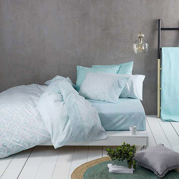 Κουβερλί Υπέρδιπλο Nima Bed Linen Segio Aqua