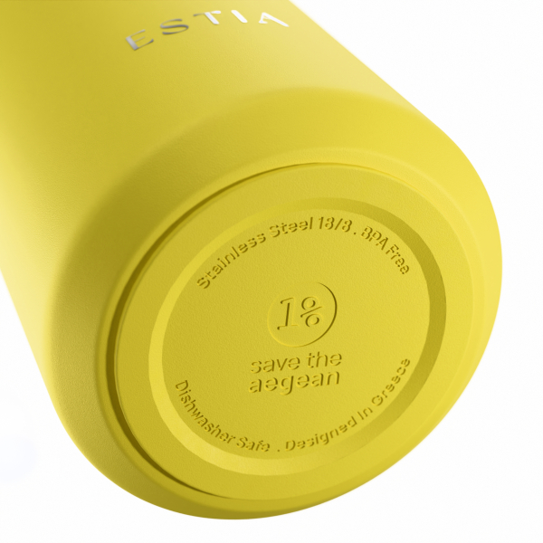 Μπουκάλι Θερμός 500ml Estia Save The Aegean Flow Sunbeam 01-41946