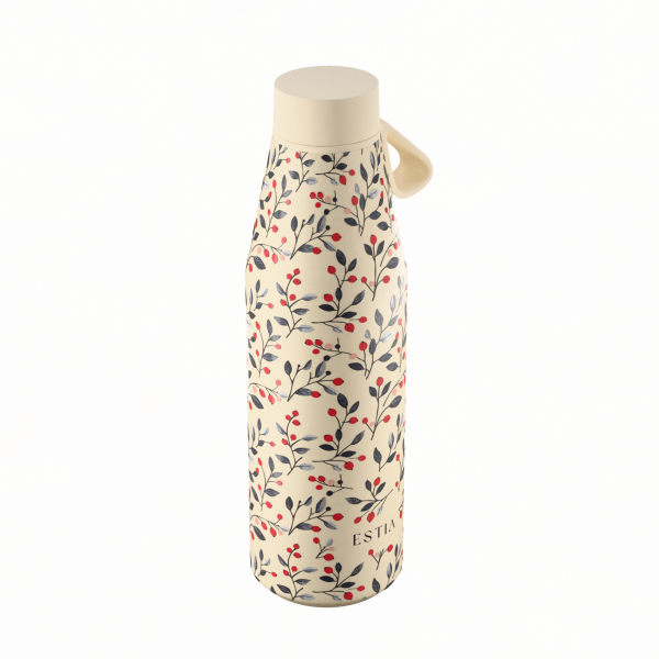 Μπουκάλι Θερμός 500ml Estia Save The Aegean Flow Bloom Beige 01-42028