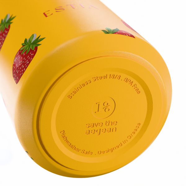 Μπουκάλι Θερμός 500ml Estia Save The Aegean Flow Berry Bright 01-42042