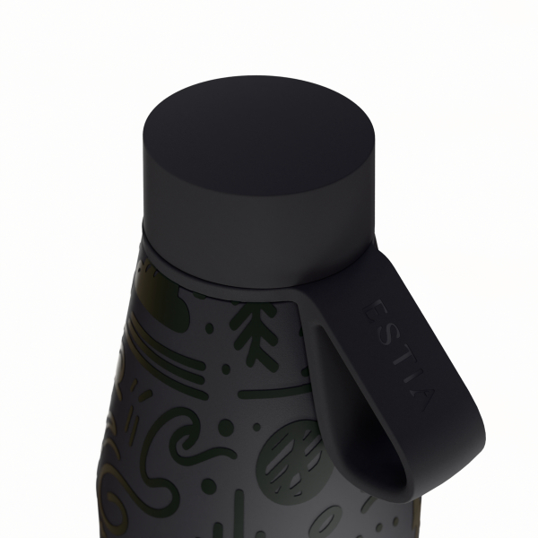 Μπουκάλι Θερμός 500ml Estia Save The Aegean Flow Noir Echo 01-42059