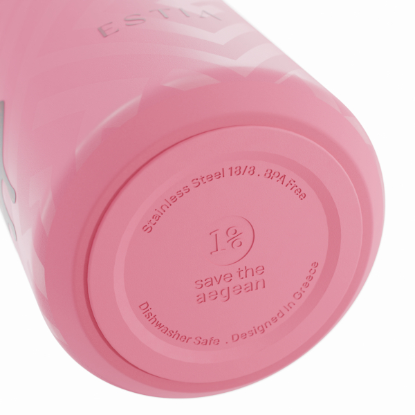 Μπουκάλι Θερμός 500ml Estia Save The Aegean Flow Blush Pop 01-42080