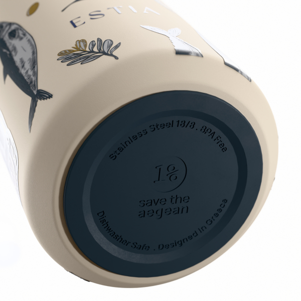 Μπουκάλι Θερμός 500ml Estia Save The Aegean Flow Salt Life 01-42127