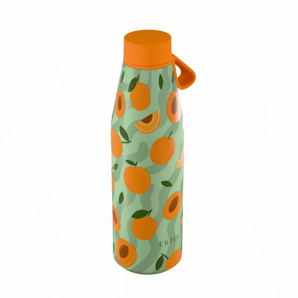 Μπουκάλι Θερμός 500ml Estia Save The Aegean Flow Peach Garden 01-42202
