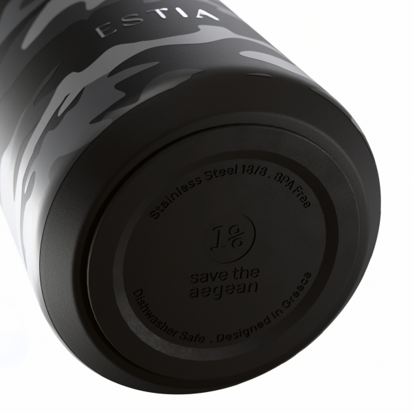 Μπουκάλι Θερμός 800ml Estia Save The Aegean Flow Dark Camo 01-47870