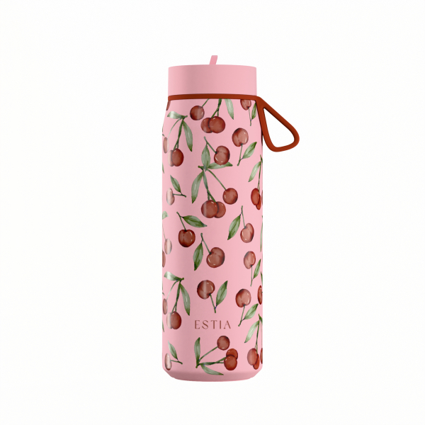 Ποτήρι Θερμός 500ml Estia Save The Aegean Pulse Cherry Rose 01-42431