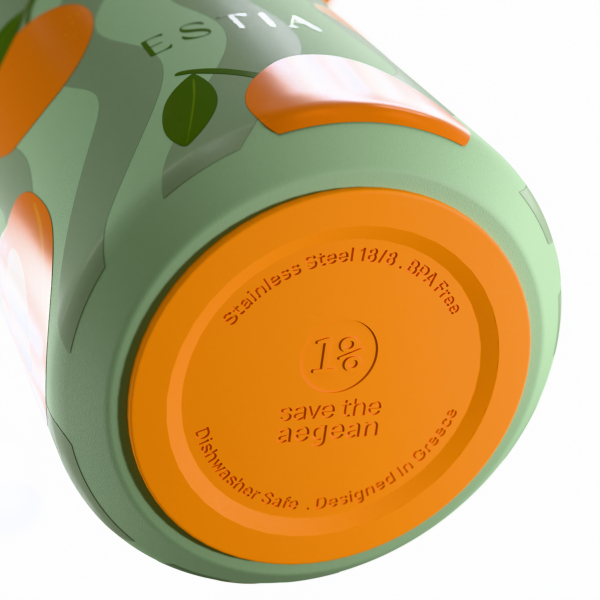 Ποτήρι Θερμός 500ml Estia Save The Aegean Pulse Peach Garden 01-42660