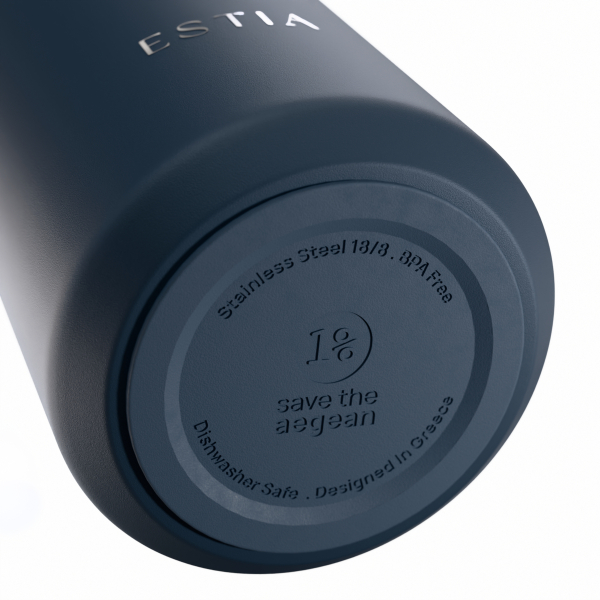 Ποτήρι Θερμός 800ml Estia Save The Aegean Pulse Indigo 01-43193