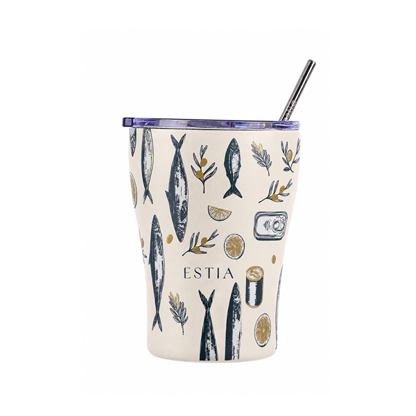 Ποτήρι Θερμός 350ml Estia Save The Aegean Salt Life 01-48976