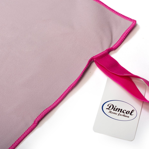 Πετσέτα Γυμναστηρίου (50x80) Dimcol Quick Dry Lilac-Fuchsia