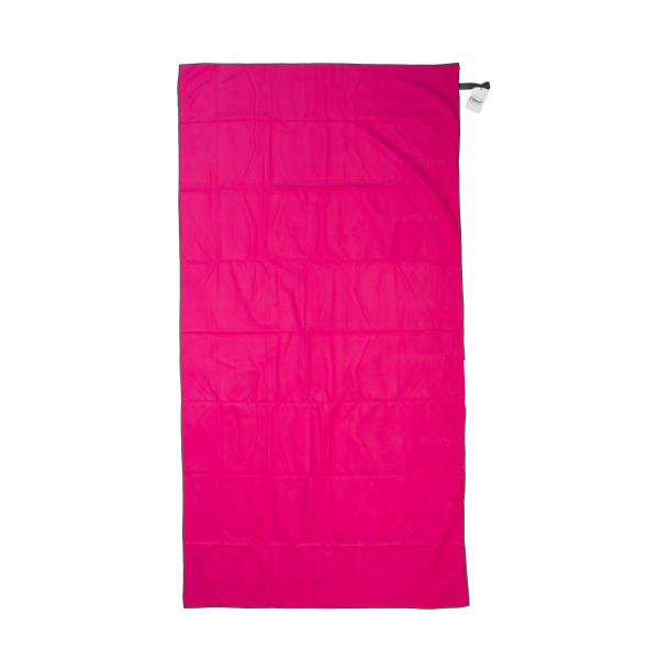 Πετσέτα Γυμναστηρίου (50x80) Dimcol Quick Dry Fuchsia-Dark Grey