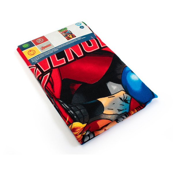 Παιδική Πετσέτα Θαλάσσης Microfiber (70x140) Dimcol Avengers 185 White