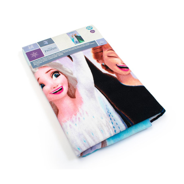 Παιδική Πετσέτα Θαλάσσης Microfiber (70x140) Dimcol Frozen 183 Lilac-Ice Blue