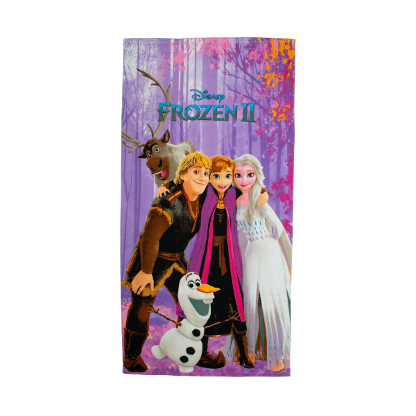 Παιδική Πετσέτα Θαλάσσης Microfiber (70x140) Dimcol Frozen 707 Purple