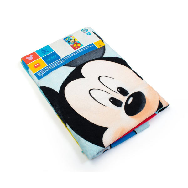 Παιδική Πετσέτα Θαλάσσης Microfiber (70x140) Dimcol Mickey 179 Sky Blue