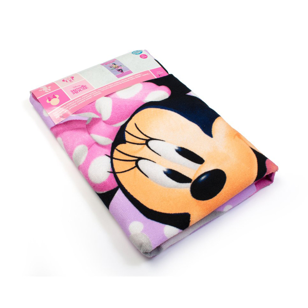 Παιδική Πετσέτα Θαλάσσης Microfiber (70x140) Dimcol Minnie 180 Lilac