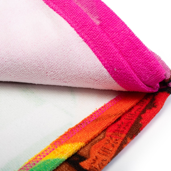 Παιδική Πετσέτα Θαλάσσης Microfiber (70x140) Dimcol Princess 190 Fuchsia