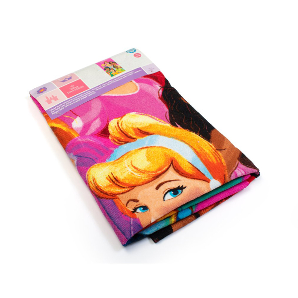 Παιδική Πετσέτα Θαλάσσης Microfiber (70x140) Dimcol Princess 190 Fuchsia