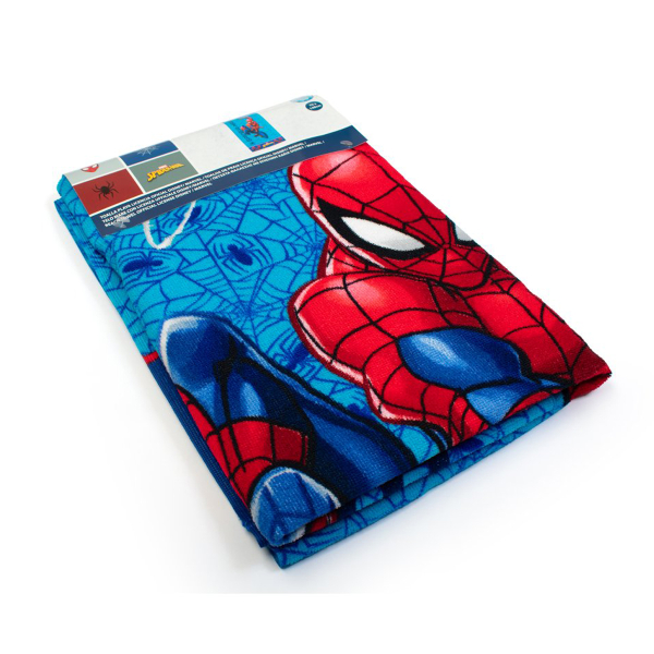 Παιδική Πετσέτα Θαλάσσης Microfiber (70x140) Dimcol Spider-Man 208 Sky Blue