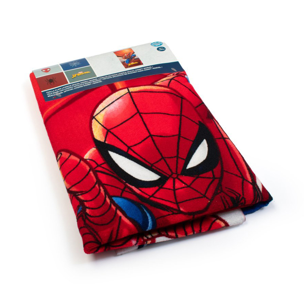 Παιδική Πετσέτα Θαλάσσης Microfiber (70x140) Dimcol Spider-Man 669 Red