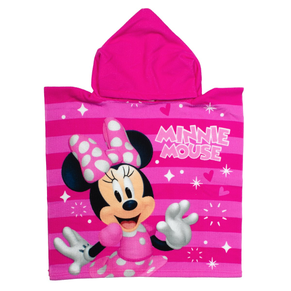 Παιδικό Πόντσο (50x100) Dimcol Minnie 194 Fuchsia-Pink