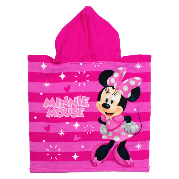 Παιδικό Πόντσο (50x100) Dimcol Minnie 194 Fuchsia-Pink