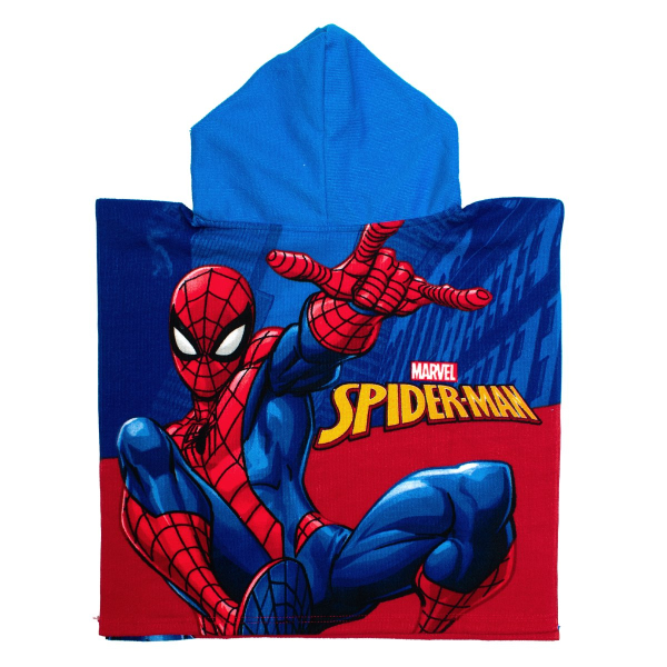 Παιδικό Πόντσο (50x100) Dimcol Spider-Man 197 Blue