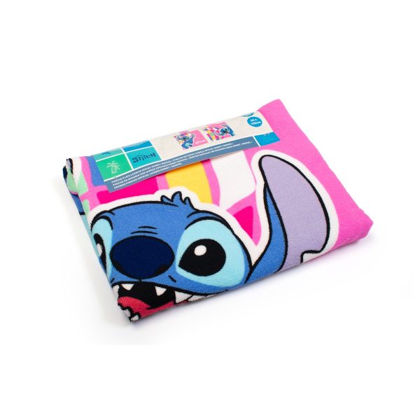 Παιδικό Πόντσο (50x100) Dimcol Lilo & Stitch 275 Pink