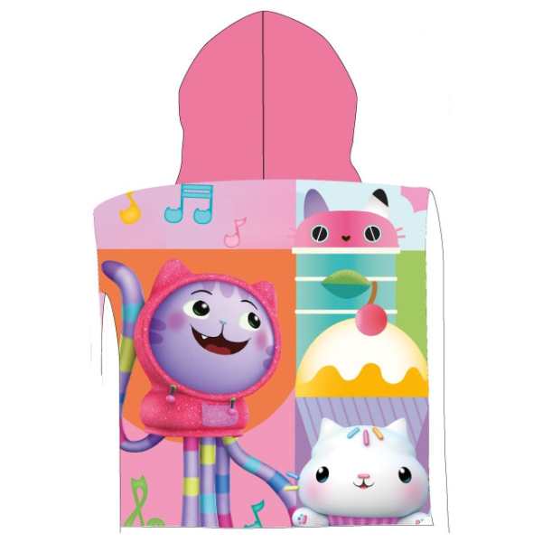 Παιδικό Πόντσο (50x100) Dimcol Gabby's Dollhouse 427 Pastel Lilac