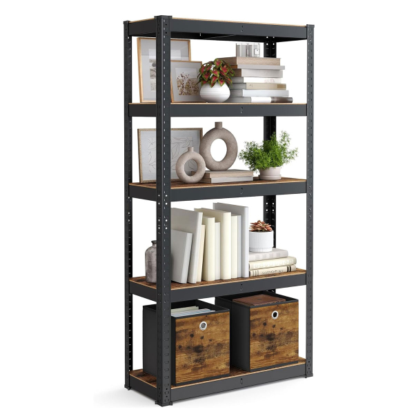 Μεταλλική Ραφιέρα Δαπέδου 5 Θέσεων (75x30x150) Songmics GLR030BZ03