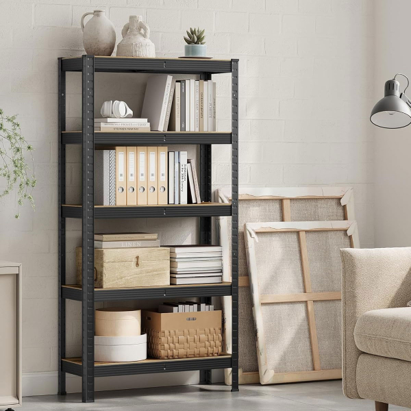 Μεταλλική Ραφιέρα Δαπέδου 5 Θέσεων (75x30x150) Songmics GLR030BZ03