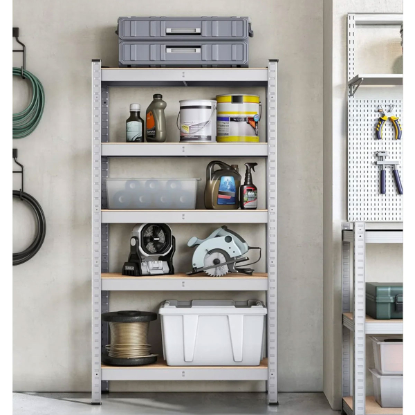 Μεταλλική Ραφιέρα Δαπέδου 5 Θέσεων (75x30x150) Songmics GLR030EZ01
