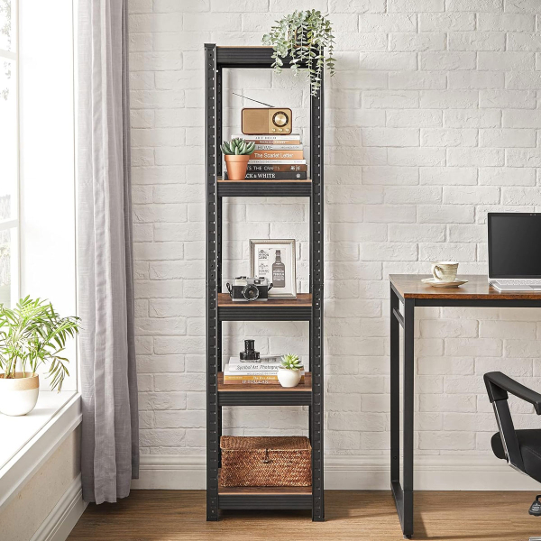 Μεταλλική Ραφιέρα Δαπέδου 5 Θέσεων (37x37x150) Songmics GLR037B01