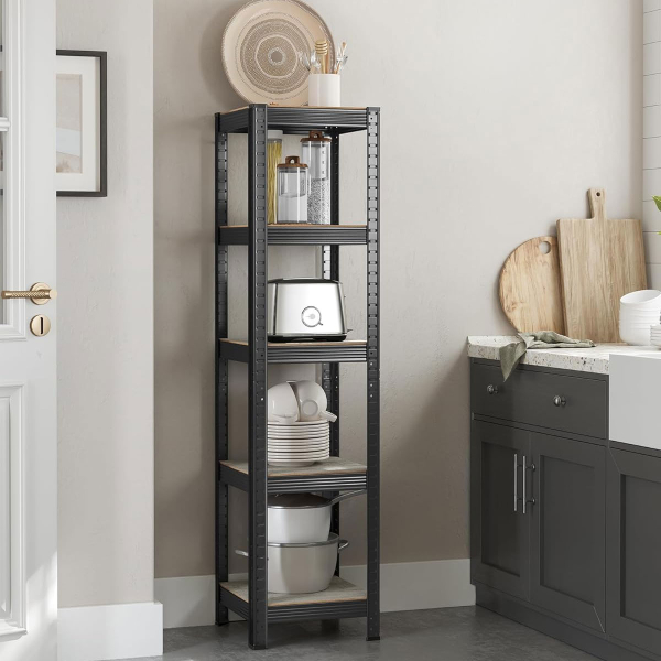 Μεταλλική Ραφιέρα Δαπέδου 5 Θέσεων (37x37x150) Songmics GLR037B11