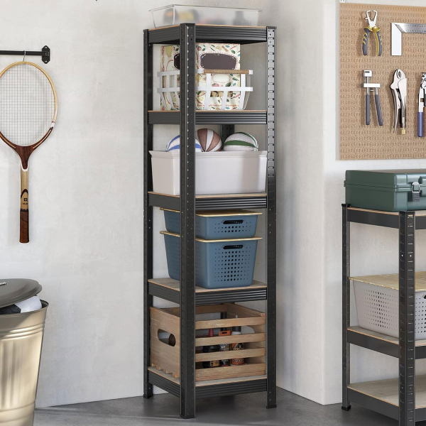 Μεταλλική Ραφιέρα Δαπέδου 5 Θέσεων (37x37x150) Songmics GLR037B11