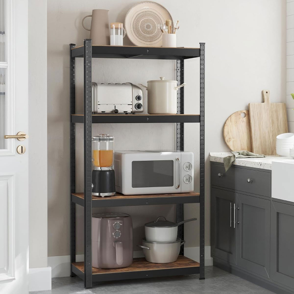 Μεταλλική Ραφιέρα Δαπέδου 4 Θέσεων (80x40x160) Songmics GLR044BZ03