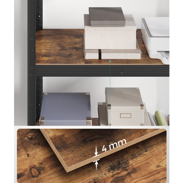 Μεταλλική Ραφιέρα Δαπέδου 5 Θέσεων (100x50x200) Songmics GLR050B11
