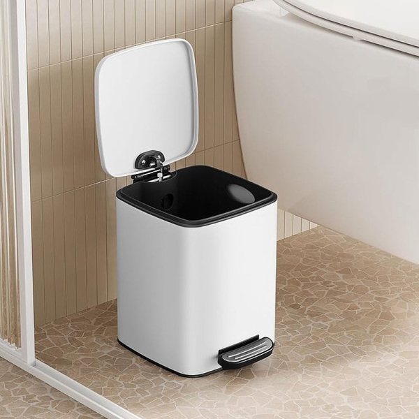 Κάδος Απορριμμάτων Μπάνιου (23.9x19.3x25.5) Songmics 6lt LTB590W0602