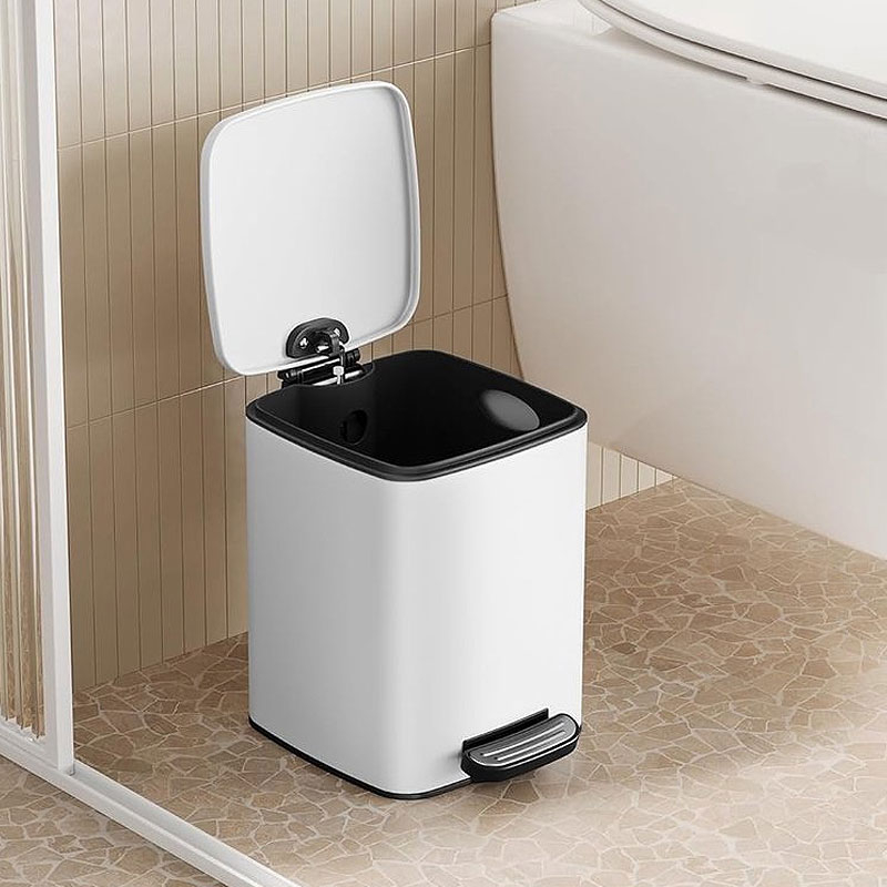 Κάδος Απορριμμάτων Μπάνιου (23.9x19.3x25.5) Songmics 6lt LTB590W0602