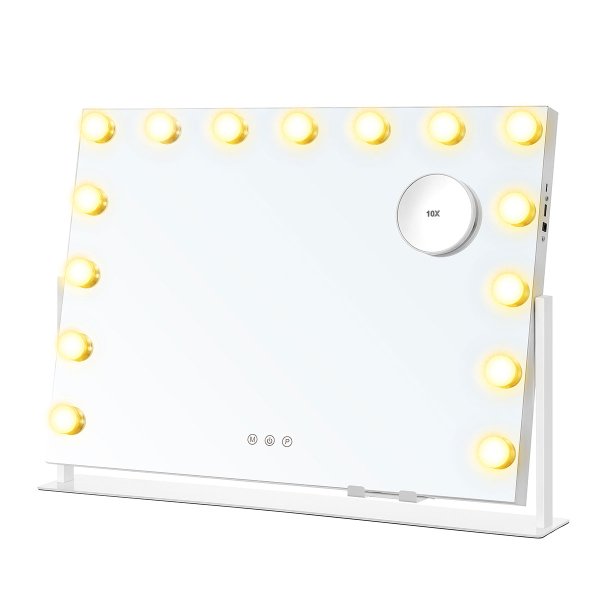 Επιτραπέζιος Καθρέφτης Με Led (62.5x10x45.8) Songmics LWM001W02