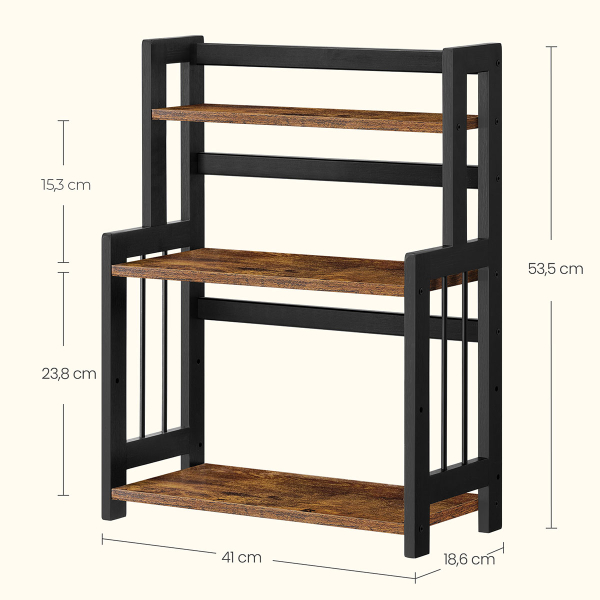 Ραφιέρα Οργάνωσης (41x18.6x53.5) Songmics OFS047B01