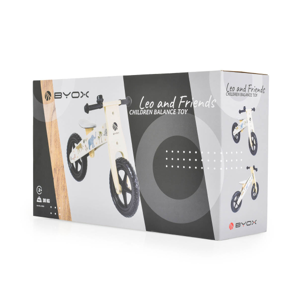 Ποδήλατο Ισορροπίας (2+ Ετών/ Έως 30kg) Byox Leo & Friends